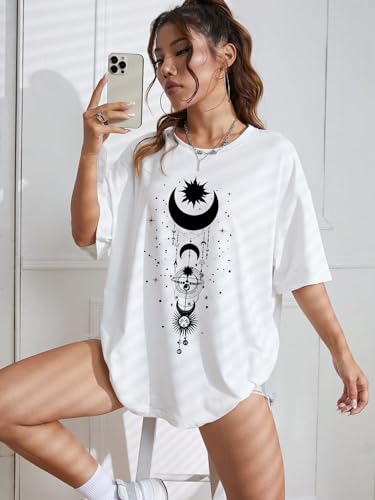Image of Kvinner Women's Solid Oversized Fit T-Shirt