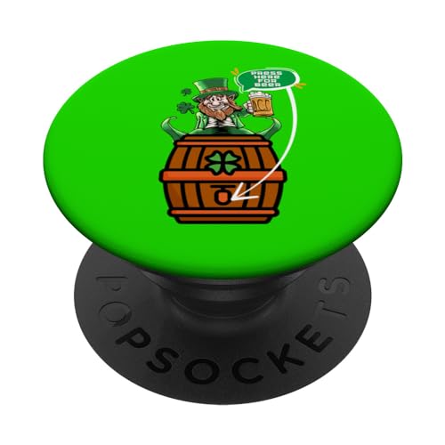 St. Patrick's Day Beer Leprechaun St Patricks Day St Pattys PopSockets Swappable PopGrip St. Patrick's Day Beer Leprechaun St Patricks Day St Pattys PopSockets Swappable PopGrip