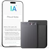 Plaud Note Enregistreur Vocal IA avec Étui Dictaphone Enregistreur Vocal Numérique Contrôle par App Transcription et Résumé IA Prise en Charge de 112 Langues Conçu pour Conférences Réunions Appels