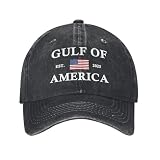 Gulf of Mexico Denim Hats Men Gulf of Mexico Printed Casual Baseball Cap Unisex Hat