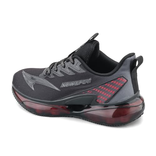 Image of ASIAN Quantum-27 Men's Sports Running Shoes with See-Through Air Sole, Memory Foam Comfort, Breathable Knit Upper & Stylish Athletic Performance Design