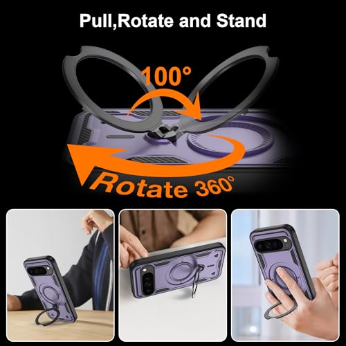 Coque Google Pixel 9 Pro XL violette : étui premium finition mate - 6