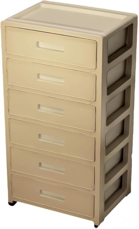 SLLS スリム収納チェスト PP プラスチック製 キャスター付き 多機能引き出し式収納