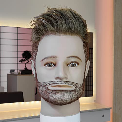 Toupet New Rockstar - Sistema de pelo para hombre (6 rubio)