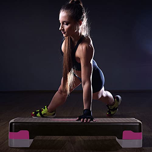 Step fitness a 2 altezze 68 x 28 cm in 2 colori