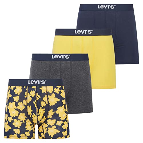 Levi's Mens Boxer Briefs Cotton Stretch Underwear For Men 4 Pack Floral Xl #TOP9