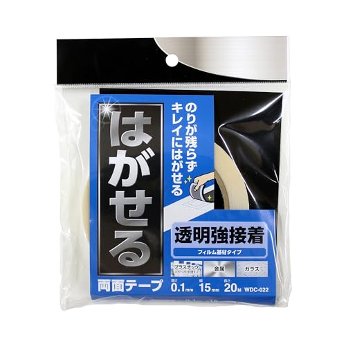 aCY ͂闼ʃe[v ڒ 0.1mm×15mm×20m  vX`bN  X|W WDC022