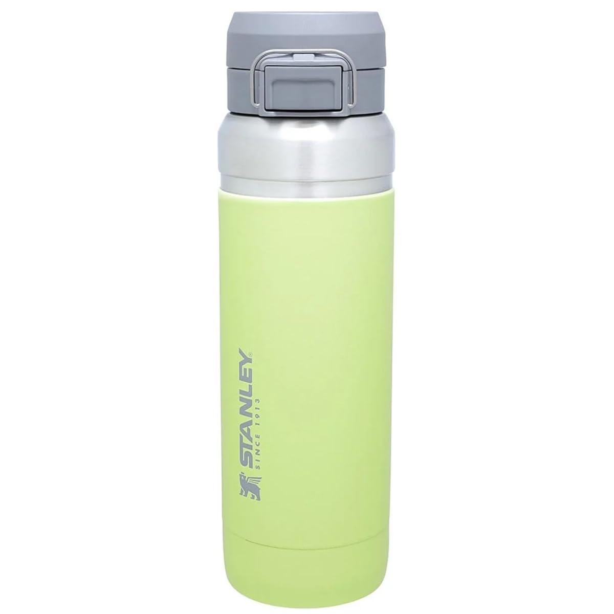 STANLEY 1913 Quick Flip Borraccia Termica 1.06L - Citron | Fredda Per 18 Ore - Borraccia Acciaio Inossidabile - Bottiglia Acqua Senza BPA - Compatibile Con Portabevande