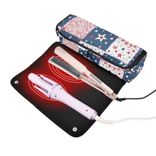 Bolsa para herramientas de cabello resistente al calor miniatura 2