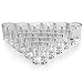 Letine Glass Votive Candle Holders Set of 72 - Clear Tealight Candle Holder Bulk - Ideal for Wedding Centerpieces & Home Decor