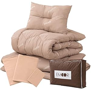 エムール 布団7点セット シングル 抗菌 防臭 防ダニ 洗える 布団セット 収納ケース付き 敷布団 掛け布団 布団カバーセット