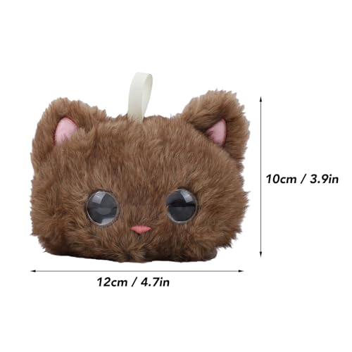 Jouet en peluche intelligent Zerodis, le compagnon émotionnel marron