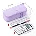 CICIMELON Durable Pen Pencil Case Big Storage Pen Pouch Bag for School Supplies Office College Teen Girls Adults, Purple