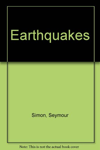 Earthquakes 0606281495 Book Cover