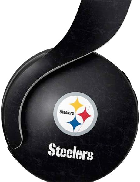 Skinit Decal Gaming Skin Compatible with Pulse 3D Wireless Headset for PS5 - Officially Licensed NFL Pittsburgh Steelers Distressed Design
