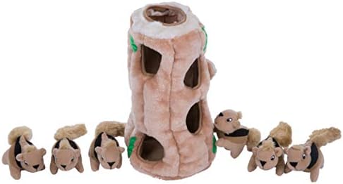 Outward Hound Hide A Squirrel Plush Dog Toy Puzzle, XL