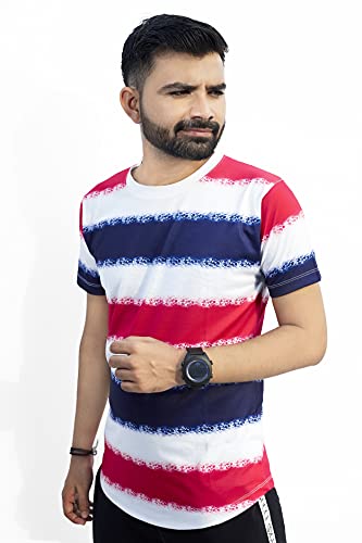 Image of Multicolor Casual T-Shirt for Men (Pack of 2)