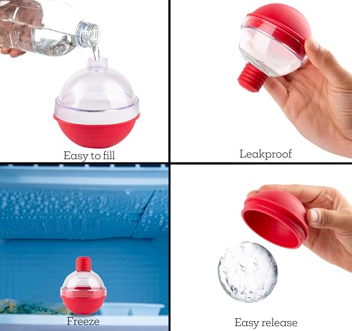 Molde redondo para cubitos de hielo miniatura 2