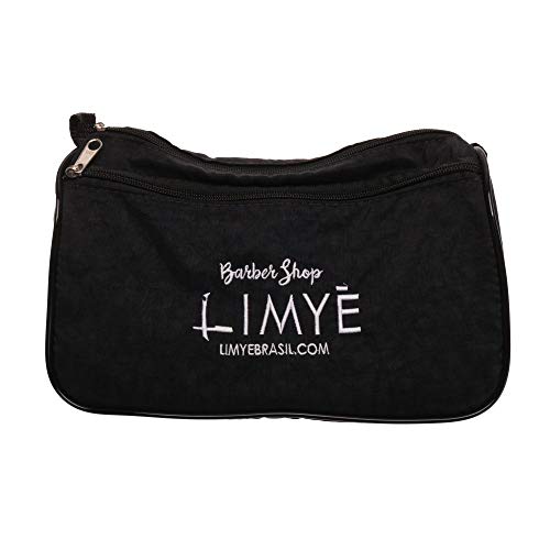 Kit Tonico Capilar Cresce Barba Cabelo Pelo Sobrancelha + Necessaire Organizador Mala Viagem Preta