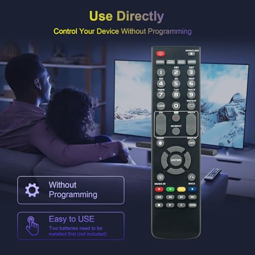 Télécommande AKB73375501 pour lecteur Blu-ray LG BD660 BD650