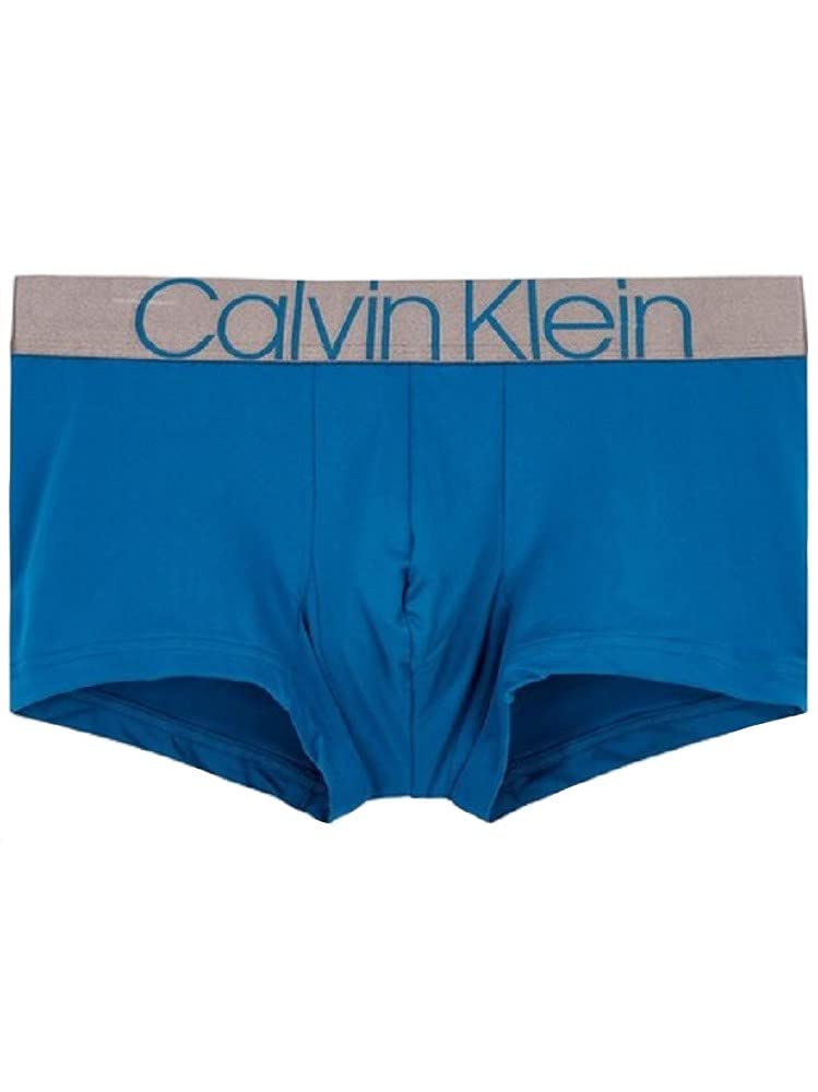 Calvin Klein Icon Micro Low Rise Trunk NB2540 (Small, Atlantic Blue)