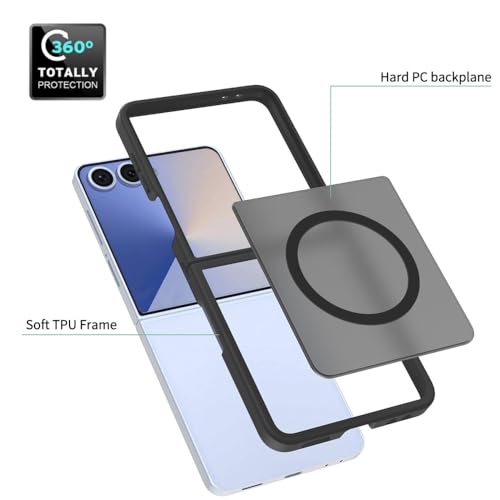 Coque Samsung Galaxy Z Flip7 FE 5G violette pour éviter les rayures avec son silicone rigide