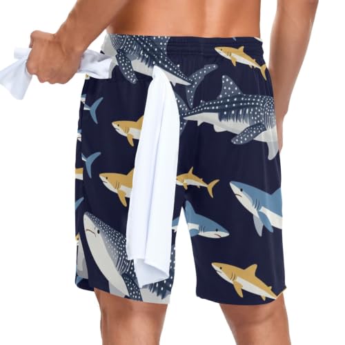 Short de basket-ball pour homme anti-frottement avec sous-short intégré