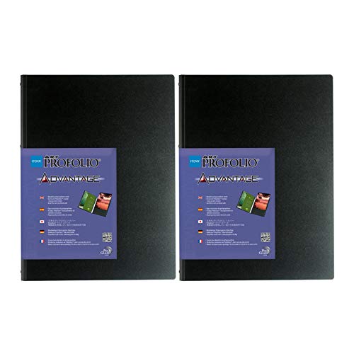 Itoya AD24-7 Art Profolio Advantage Bound 8x10 Portfolio (2-Pack)