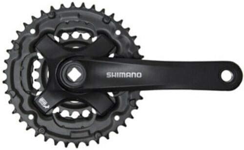 シマノ Tourney クランクセット 170mm 7/8スピード 50/39/30t リベット