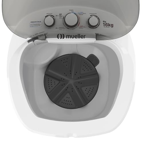 Lavadora Semiautomática Mueller Big com Aquatec 16kg 127V Branco #4