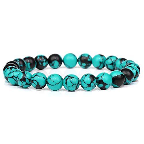 Bracelet en pierre howlite blanche | Le bijou bien-être pour votre style