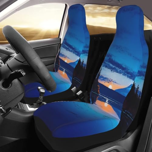 Protège-siège auto Blue Sunset universel pour un confort optimal en camion
