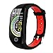 Produktbild Smartwatch,Smart Wristband Ip68 Wasserdichtes Armband Blutdruckmessgerät Schlaf Tracker Schrittzähler Fitness Bluetooth Smart Watch rot