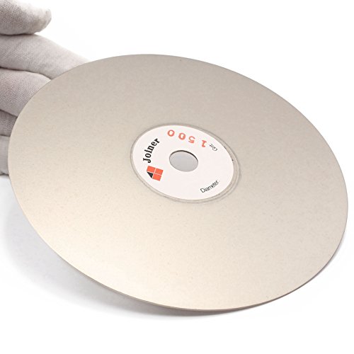 Image of 6 inch inch 150 mm Grit 1500 Diamond Grinding Disc Abrasive Wheel Coated Flat Lap Disk Jewelry Tools for Gemstone Glass Rock Ceramics