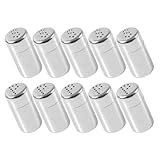 OKUMEYR 10 Stück pack Edelstahl Gewürzstreuer Salz und Pfefferstreuer Kompakt Tragbar für Camping...