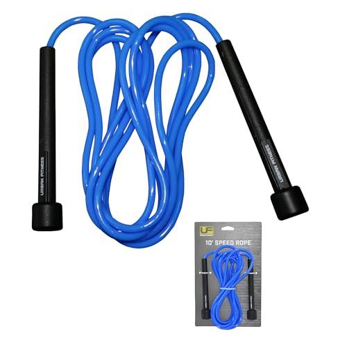 Cuerda de velocidad Urban Fitness de 8 pies para fitness y cardio