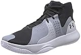  Under Armour UA Anomaly, Zapatos de Baloncesto para Hombre, Negro Mod Gray/Black 003, 47 EU