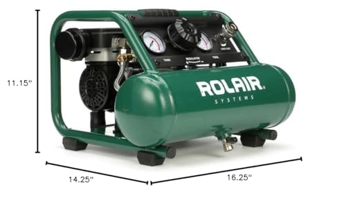 Rolair .5 Hp Ultra Quiet Portable Air Compressor