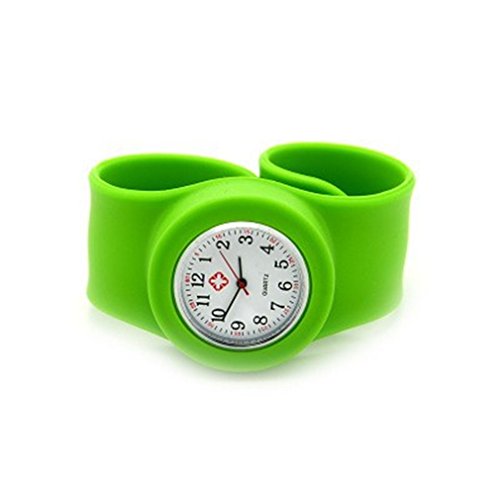AQBD Slap On Silicone Wrist Watch Clap 12 Numbers for Adult Size Y wl v ł NI[crv Q18 ()