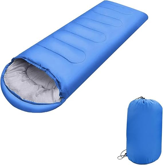 Wearable Sleeping Bag for Adults — Lightweight & Portable Winter Single Sleeping Bag for Camping, Hiking, Travel & Outdoor Use | 2–3 Season Warmth with Zippered Arm & Foot Openings (Standard Size)-image-18