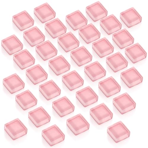 Imanes decorativos cuadrados rosas para refrigerador pack 36