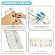 JIELISI A4-Papierschneider, tragbarer Papierschneider, Scrapbooking-Werkzeug mit automatischem Sicherheitsschutz und Seitenlineal für A4-A5-Papier, Foto, Gutschein (weiß)