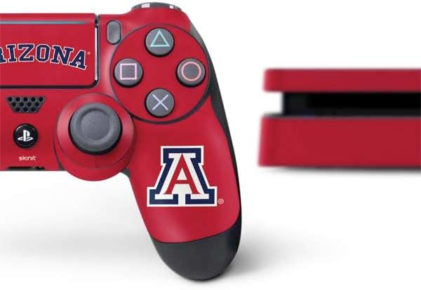 Skinit Decal Gaming Skin Compatible with PS4 Slim Bundle - Officially Licensed University of Arizona Primary Logo Red Design