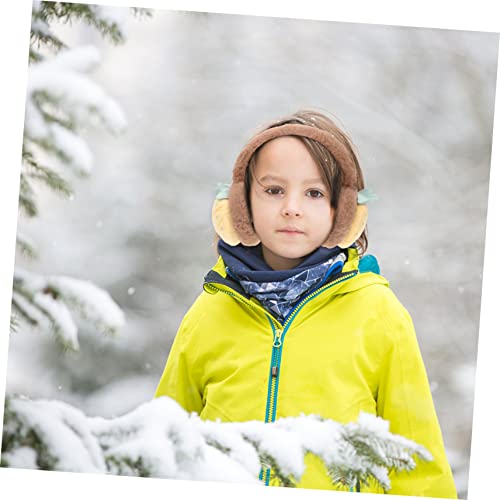 2pcs Girl Plush Earmuffs Winter Warm Ear Protectors for Ladies Boy Girl Outdoor2