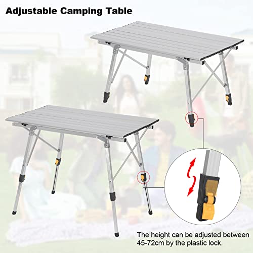 Campingtisch WOLTU Klapptisch aus Aluminium für Garten und Balkon