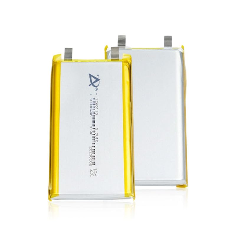 1260110 3.7V Li-Polymer Battery 10000mAh – Custom Soft Pack Rechargeable Battery for Power Banks, Medical & Smart Devices