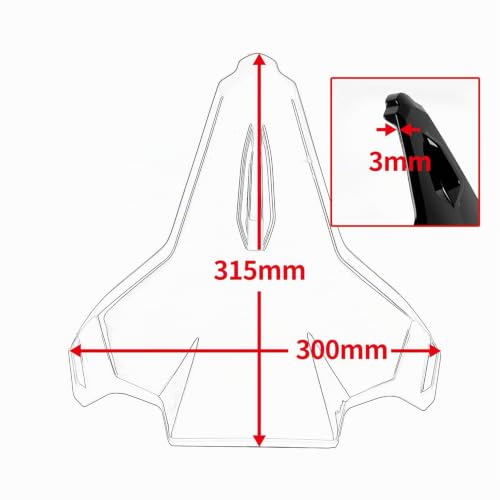 Motorrad Hinten Soziusabdeckung Beifahrersitz Verkleidung Heckabdeckung Rücksitzbezug für F900R F 900 R 2020 2021 2022 2023 2024 Sozius Solo Verkleidung, Schwarz
