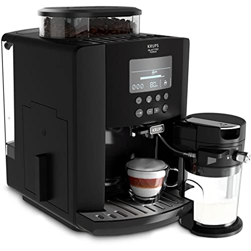 Los 10 mejores krups arabica para casa KRUPS Expresso con molino de grano Arabica Latte YY4133FD 1450 W Negro