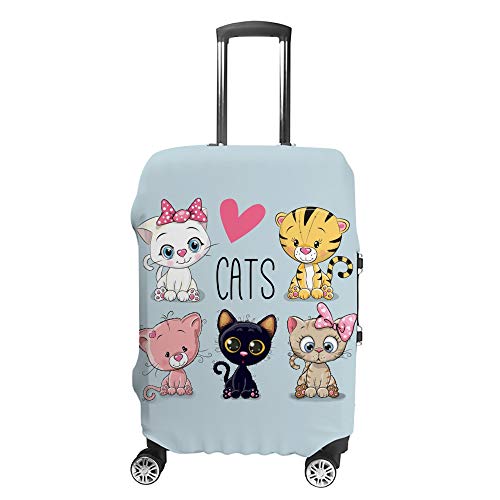 Housse de valise chat pour éviter les rayures et salissures sur vos bagages