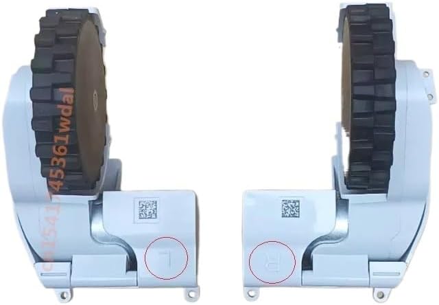 Replacement Parts for Floor Sweeping Robots Compatible for Xiaomi ，Compatible for Mijia， 1C 2C STYTJ01ZHM L and R Wheels Parts Universal Wheel Motor Robotic(L+R)